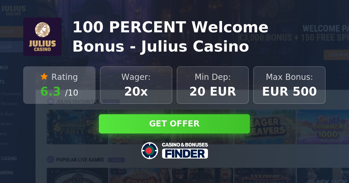 Bonus Julius Casino
