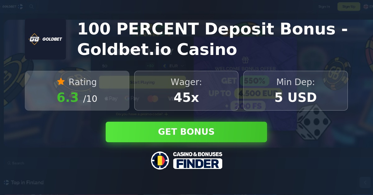 Goldbet bonus