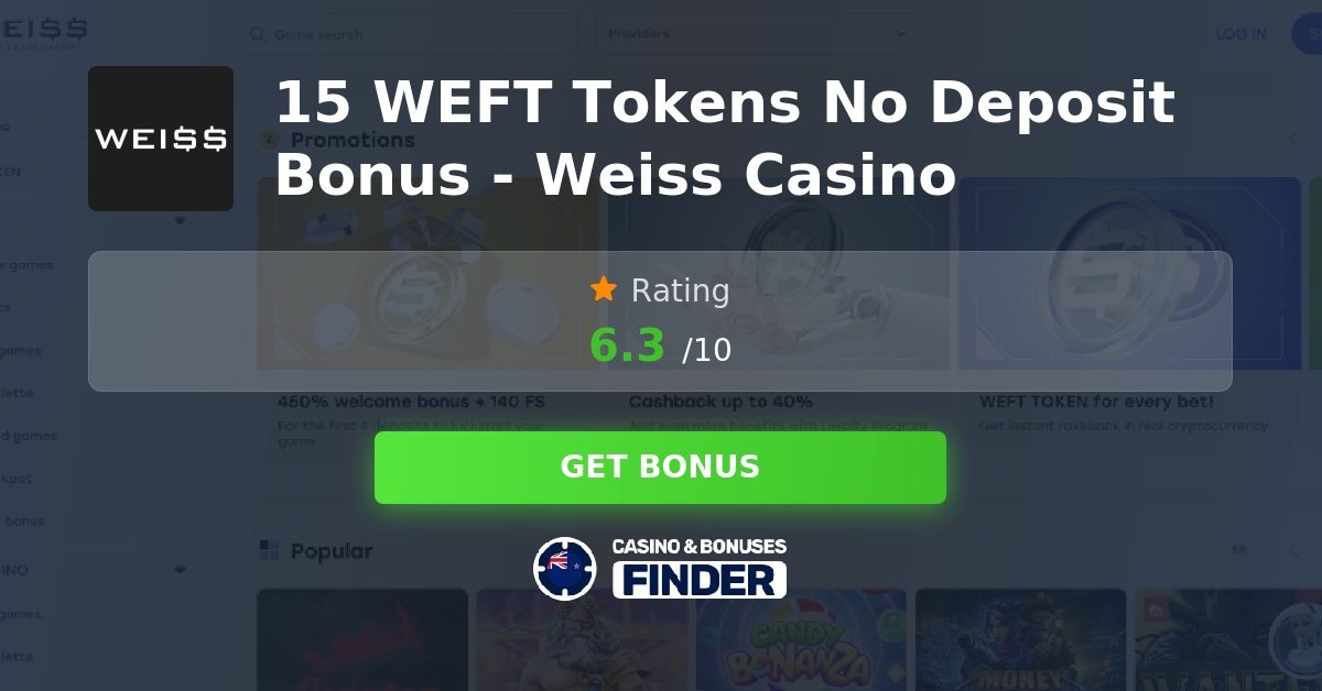 Weiss casino bónusz bemutató kép