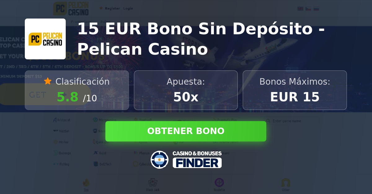 Pelican Casino Bonus Bild